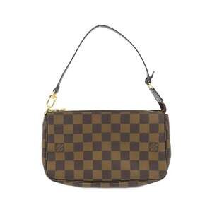 LOUIS VUITTON Authentic Brown Damier Pochette Pouch